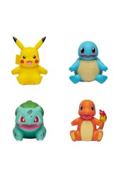 Jazwares Pokemon Select Seri 4lü Figür Seti Pikachu Squirtle Charmander Bulbasaur - Thumbnail