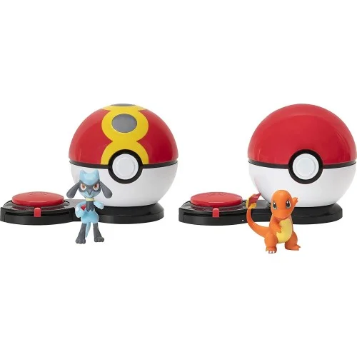 JAZWARES POKEMON SURPRIZ ATAK OYUN SETI CHARMANDER RIOLU - Thumbnail