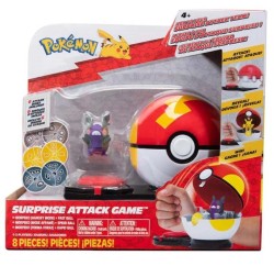 JAZWARES POKEMON SURPRISE ATTACK GAME MORPEKO HANGRY MODE - Thumbnail