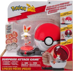 JAZWARES POKEMON SURPRISE ATTACK GAME SCORBUNNY - Thumbnail