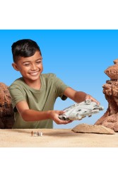 Jazwares Star Wars Millennium Falcon Araç ve Mikro Figür Seti - Thumbnail