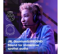 JBL Quantum 300 Gaming 7.1 Kulaklık Headset Siyah - Thumbnail