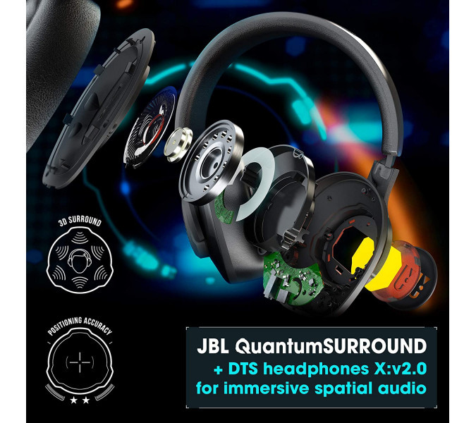 JBL Quantum 400 RGB, 9.1 Surround DTS X Gaming Kulaklık