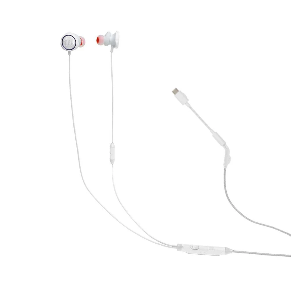 JBL - JBL Quantum 50 USB-C Gaming Kablolu Kulaklık Beyaz