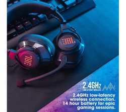 JBL Quantum 600 RGB 9.1 Gaming Kablosuz Kulaklık - Thumbnail