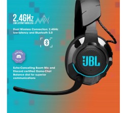 JBL Quantum 800 RGB, 9.1 Gaming Bluetooth Kablosuz Kulaklık - Thumbnail