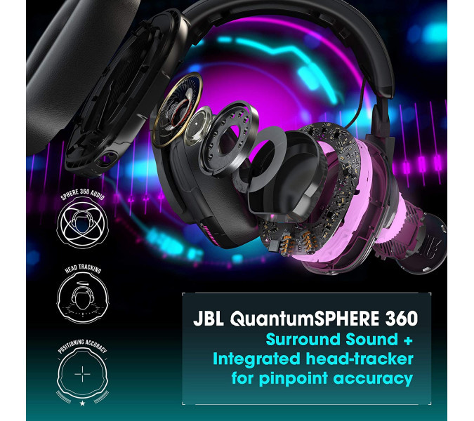 JBL Quantum ONE RGB, 9.1 Pro Gaming Kulaklık