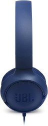 JBL Tune 500 Kulaküstü Kablolu Kulaklık Mavi - Thumbnail