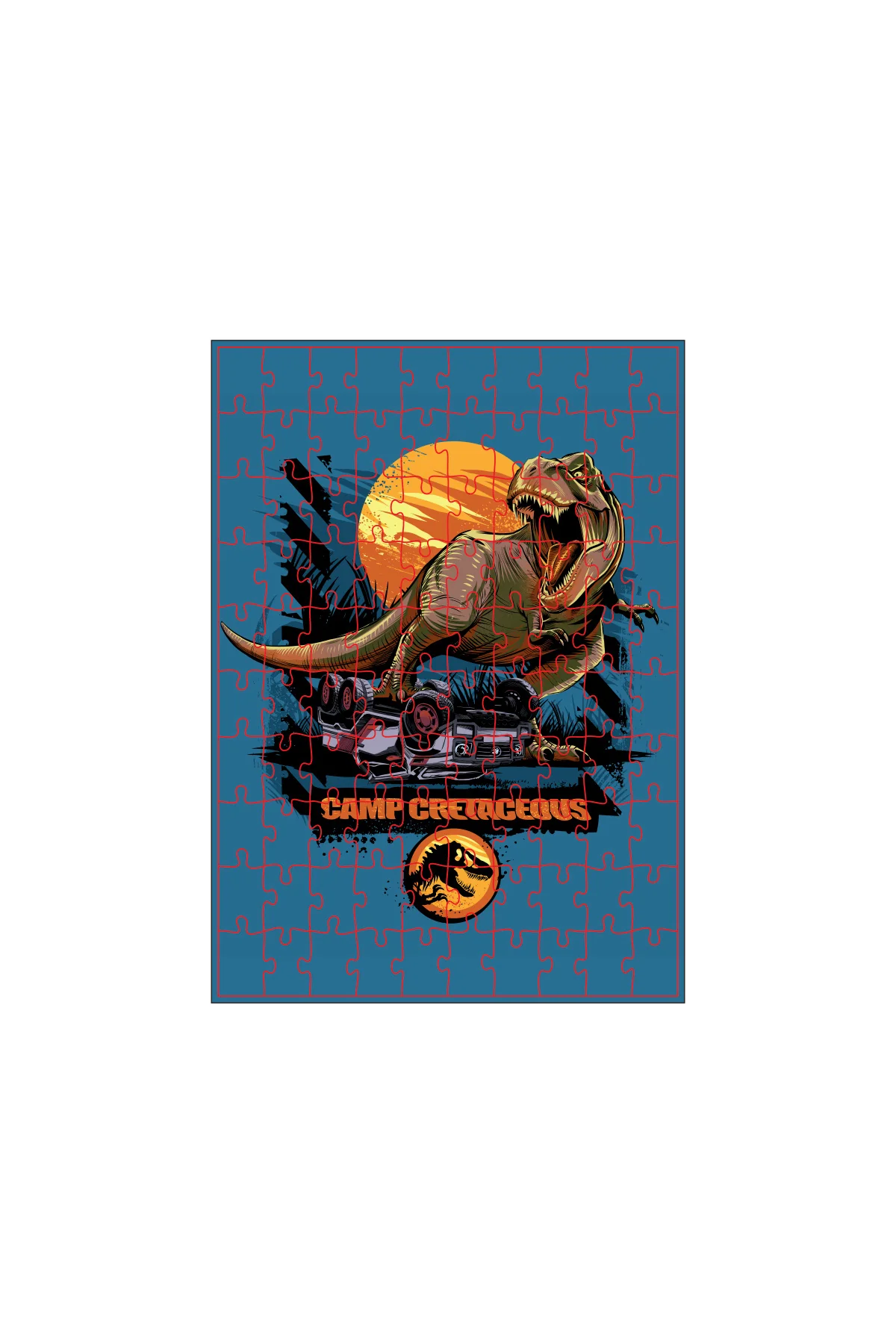 Jurassic Park 2 100 Parça Puzzle - Thumbnail