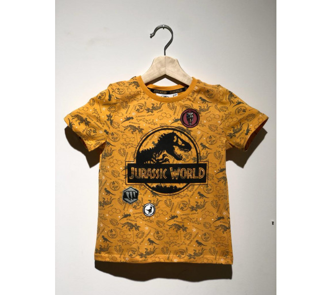 Jurassic World Oranj Çocuk T-Shirt 10 Yaş