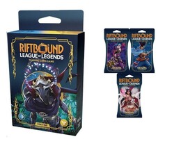  - League of Legends Riftbound Trading Card Game Viktor Champion Deck ve 3 adet Booster Pack