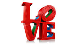 Lego Art Robert Indiana Love - Thumbnail