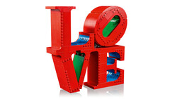 Lego Art Robert Indiana Love - Thumbnail