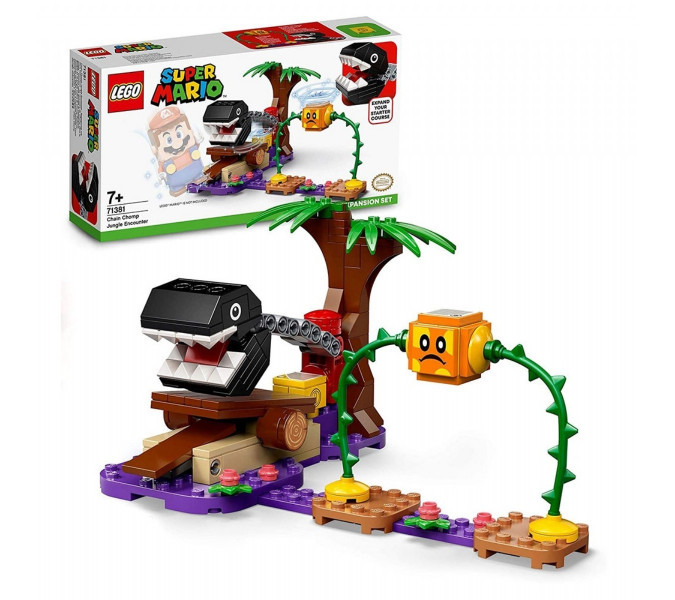 Lego Super Mario Chaing Chomp Jungle Expansion Set