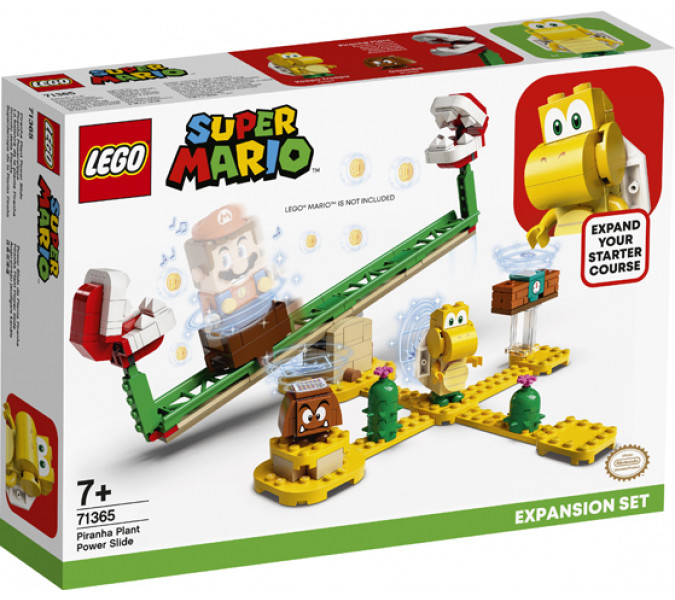 Lego Super Mario Piranha Plant Güç Kaydırağı Ek Macera Seti
