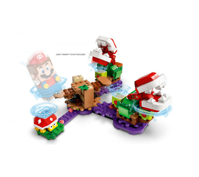 Lego Super Mario Piranha Plant Puzzling