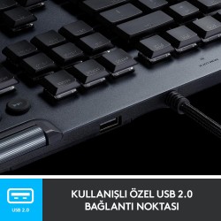 Logitech G G815 Lightsync Rgb Mekanik Türkçe Oyuncu Klavyesi 920-008993 - Thumbnail