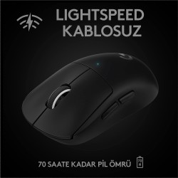 Logitech G Pro X Superlight Kablosuz Optik Oyuncu Mouse 910-005881 - Thumbnail