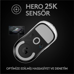 Logitech G Pro X Superlight Kablosuz Oyuncu Mouse 910-005943 - Thumbnail