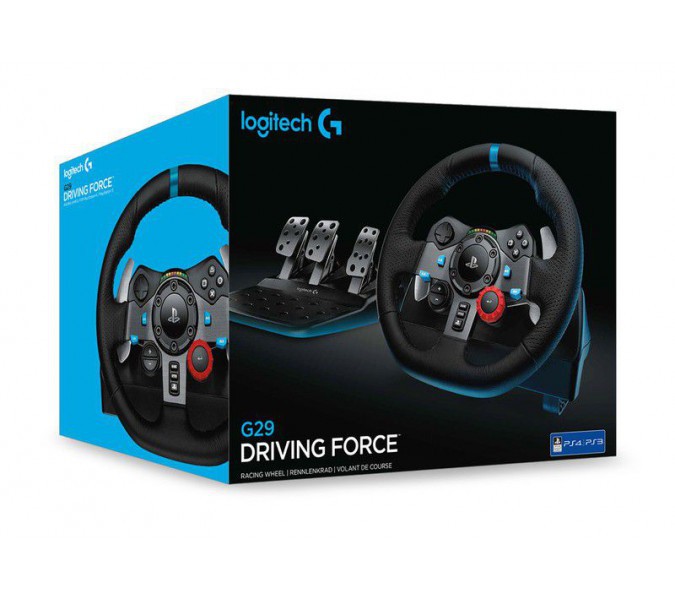 Logitech G G29 PS5, PS4 ve PC ile Uyumlu Driving Force Yarış Direksiyonu