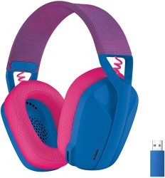 Logitech G435 Ultra Hafif Kablosuz Bluetooth Oyun Kulaklığı Mavi - Thumbnail