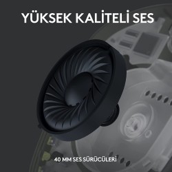 Logitech G435 Ultra Hafif Kablosuz Bluetooth Oyun Kulaklığı Siyah - Thumbnail