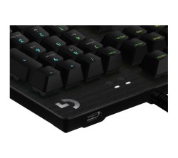 G512 Carbon Lightsync Rgb Gx Blue Switch Mekanik Oyun Klavyesi (Türkçe, Q) - Thumbnail