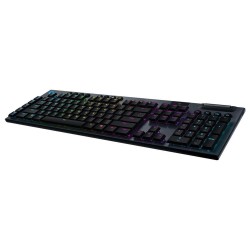 Logitech G915 Lightspeed Kablosuz RGB İngilizce Mekanik Klavye Siyah 920-009111 - Thumbnail