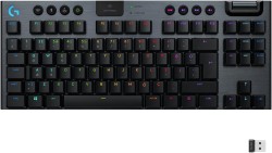 Logitech G915 TKL Lightspeed Kablosuz RGB İngilizce Mekanik Klavye 920-009537 - Thumbnail