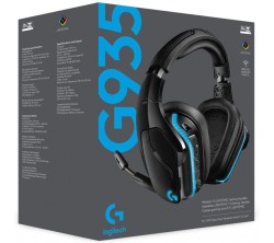 Logitech G935 Lightsync RGB 7.1 DTS Surround Kablosuz Oyuncu Kulaklığı 981-000744 - Thumbnail