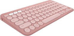 Logitech K380s Pebble Keys 2 Bluetooth Kablosuz Türkçe Q Klavye - Pembe 920-011861 - Thumbnail