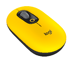 Logitech Pop Mouse Blast Emoji Tuşlu Sessiz Kablosuz Mouse - Sarı&siyah 910-006546 - Thumbnail