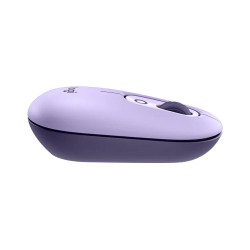 Logitech Pop Mouse Cosmos Lavander Emoji Tuşlu Sessiz Kablosuz Mouse - Lila 910-006650 - Thumbnail