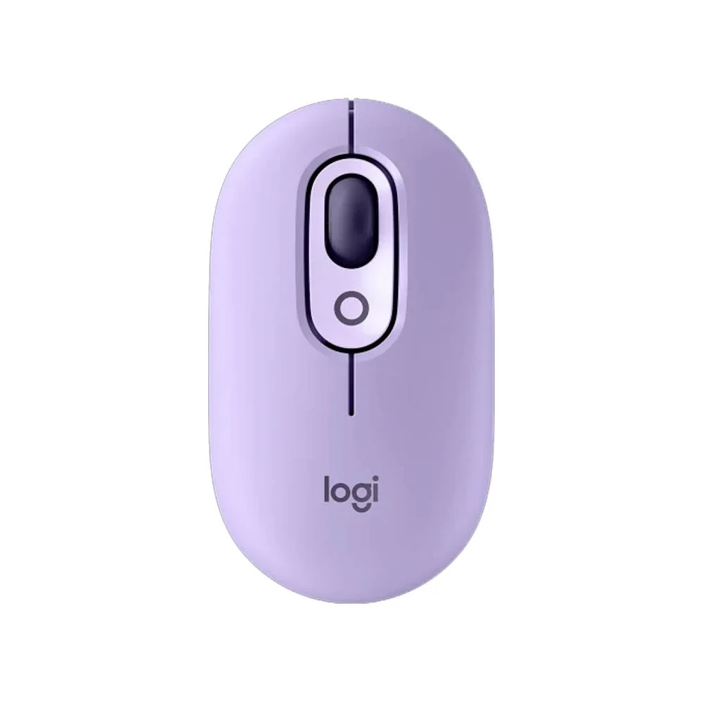 Logitech Pop Mouse Cosmos Lavander Emoji Tuşlu Sessiz Kablosuz Mouse - Lila 910-006650 - Thumbnail