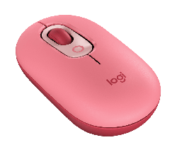 Logitech Pop Mouse Heartbreaker Emoji Tuşlu Sessiz Kablosuz Mouse - Pembe 910-006548 - Thumbnail