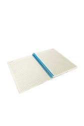 Looney Tunes That's All Folks Spiralli Sert Kapak Kareli Defter - Thumbnail