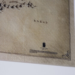 Lord of the Rings - Middle Earth Map Lisanslı Amerikan Servis - Thumbnail