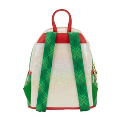 Loungefly Disney Stitch & Scrump Iridescent Holiday Ornament Mini Backpack - Thumbnail