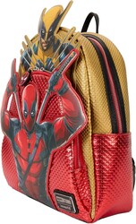 Loungefly Marvel Deadpool vs Wolverine Mini Backpack - Thumbnail