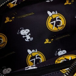 Loungefly Peanuts 75th Year Anniversary Snoopy Sleeping Doghouse Crossbody Bag - Thumbnail