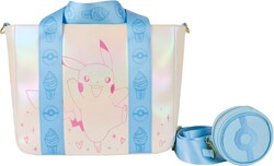 Loungefly - Loungefly Pokemon Pikachu Tote Bag with Coin Bag