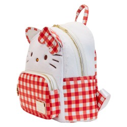 LOUNGEFLY SANRIO HELLO KITTY GINGHAM COSPLAY MINI BACKPACK - Thumbnail