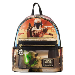 Loungefly Star Wars Episode 2 Attack of the Clones Scene Mini Backpack - Thumbnail