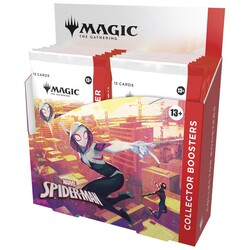  - Magic the Gathering Marvel Spiderman Collector Boosters Pack - 12'li Kutu