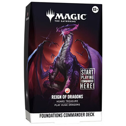 Magic the Gathering Reality Fracture Foundation Commander Deck Box - 5'li Kapalı Kutu - Thumbnail