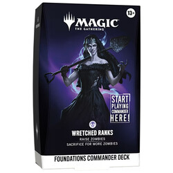 Magic the Gathering Reality Fracture Foundation Commander Deck Box - 5'li Kapalı Kutu - Thumbnail
