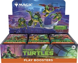 Magic the Gathering Teenage Mutant Ninja Turtles Play Booster - 30'lu Kapalı Kutu - Thumbnail