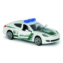 Majorette Dubai Police Blister Card Porsche Panamera Turbo - Thumbnail