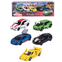 Majorette Italy Dream Cars 5 Pieces Giftpack - Thumbnail