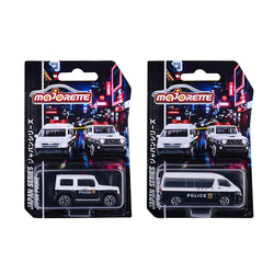 Majorette Japan Series Blister Kart Polis Araçları İkili Paket Jimmy ve Hiache - Thumbnail